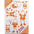 Tennessee Volunteers Family Decal Set Small